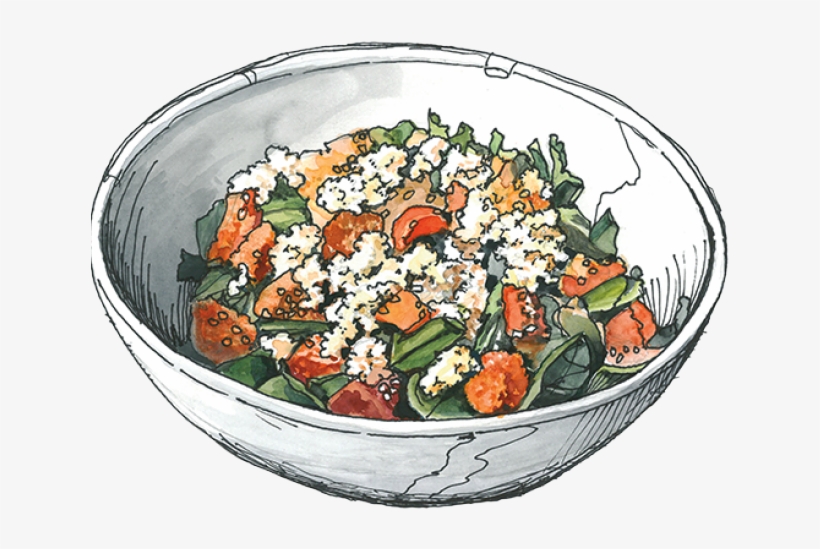 Salad Clipart Salad Tongs - Quinoa Salad Clipart, transparent png #6326555
