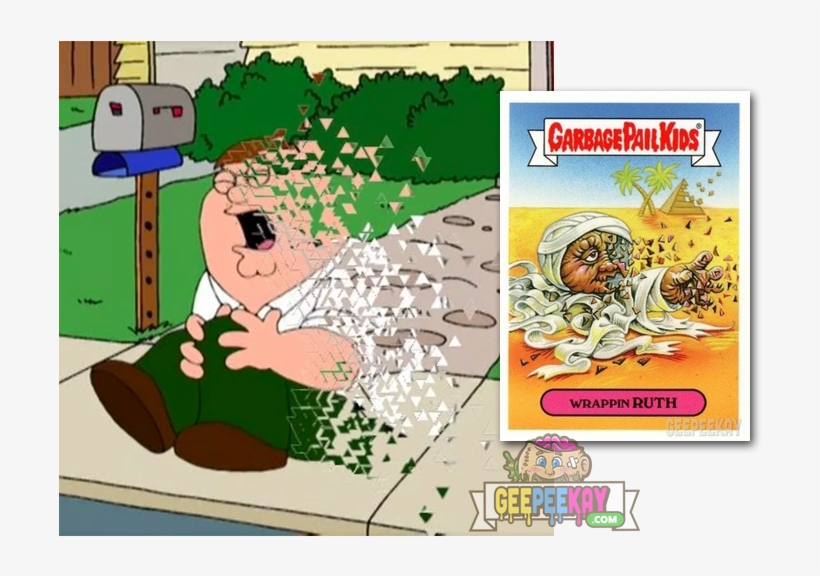 I Don't Feel So Good - 2013 Garbage Pail Kids Brand New Series 3 {bns3} **worn-out, transparent png #6326677