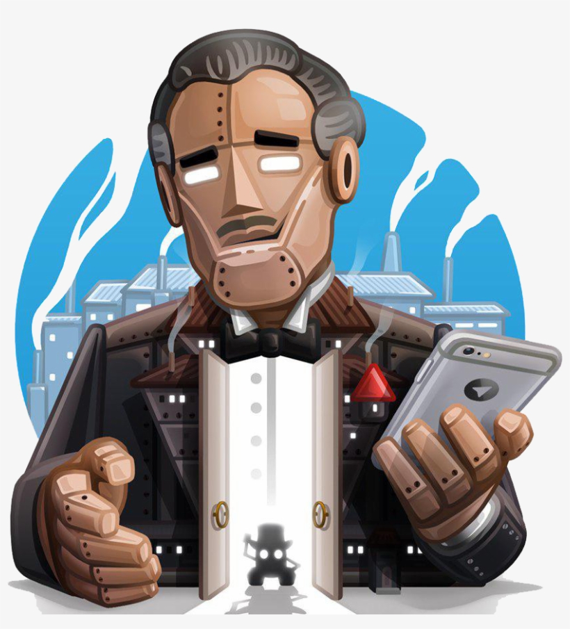 Telegram Robot, transparent png #6326786