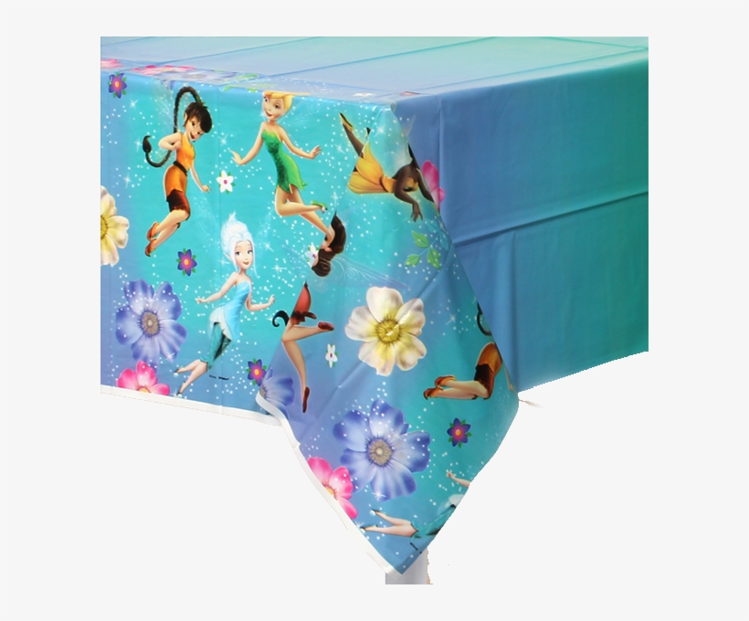 Tinker Bell And Friends Plastic Table Cloth, transparent png #6326833