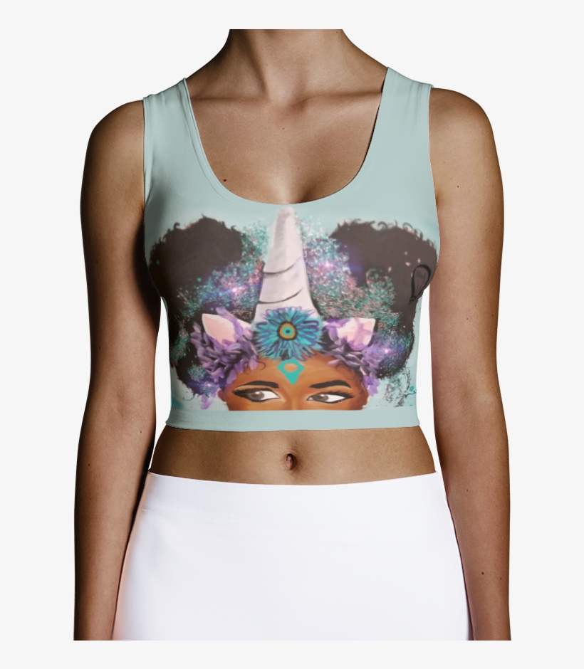 Mystical Sublimation Cut & Sew Crop - Crop Top, transparent png #6327159