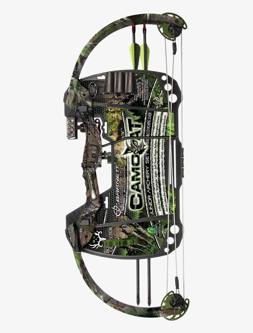 Brotherhood Camo Cat Bow - Compound Barnett, transparent png #6327443