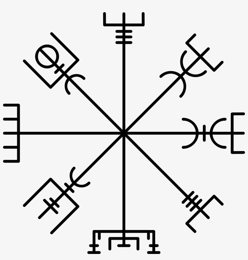 This Free Icons Png Design Of Vegvisir, transparent png #6328308