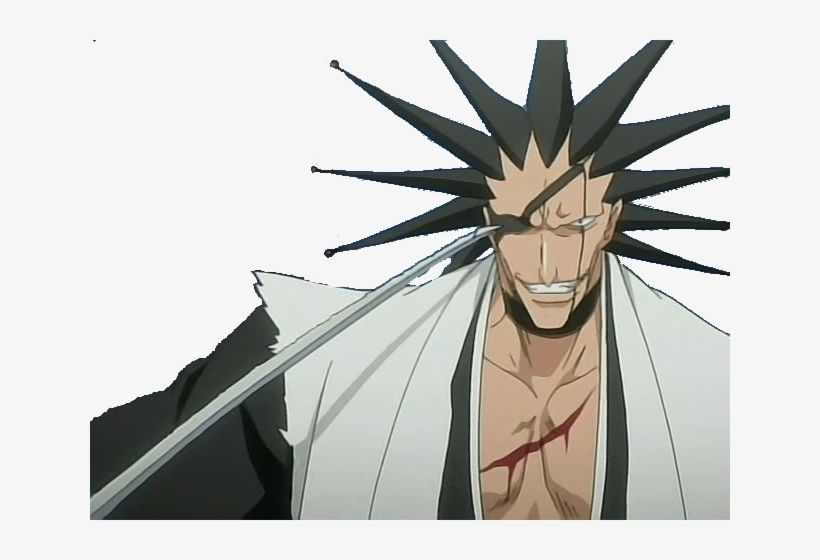 Kenpachi Zaraki Render, transparent png #6328496