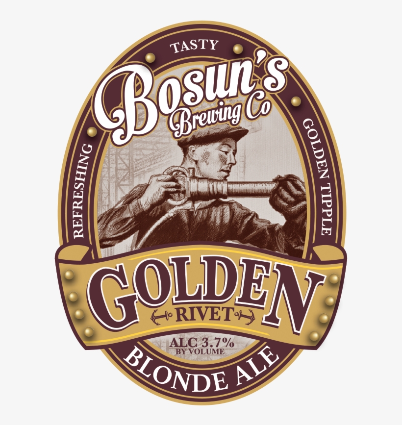 Golden Rivet - Emblem, transparent png #6328499