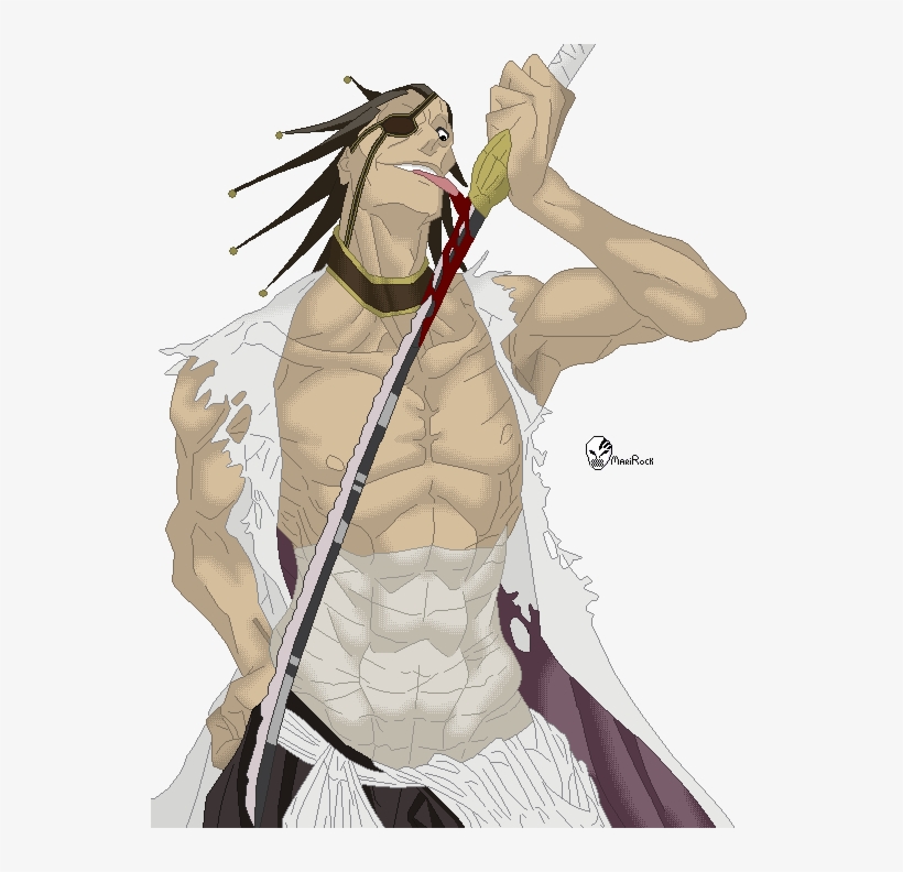Zaraki Kenpachi - - Espada Do Zaraki, transparent png #6328614