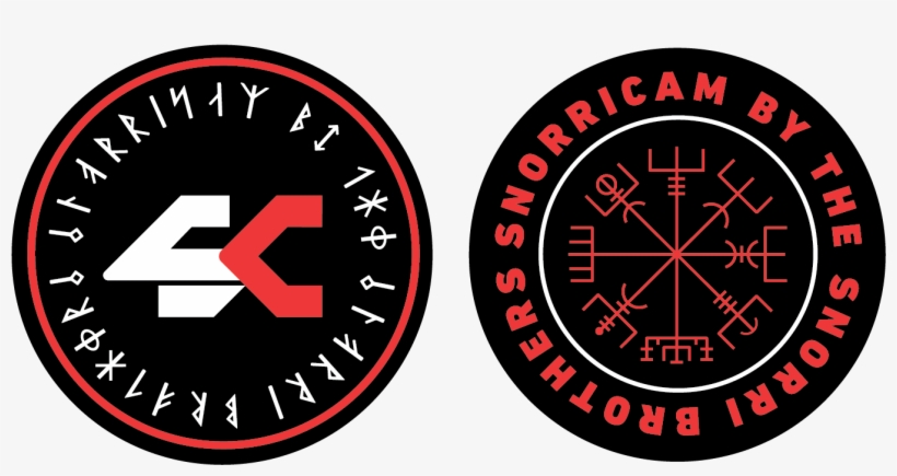 Coming Soon Snorricam Pro - Wicked Goodz Window Cling - White Vegvísir Viking Compass, transparent png #6328664