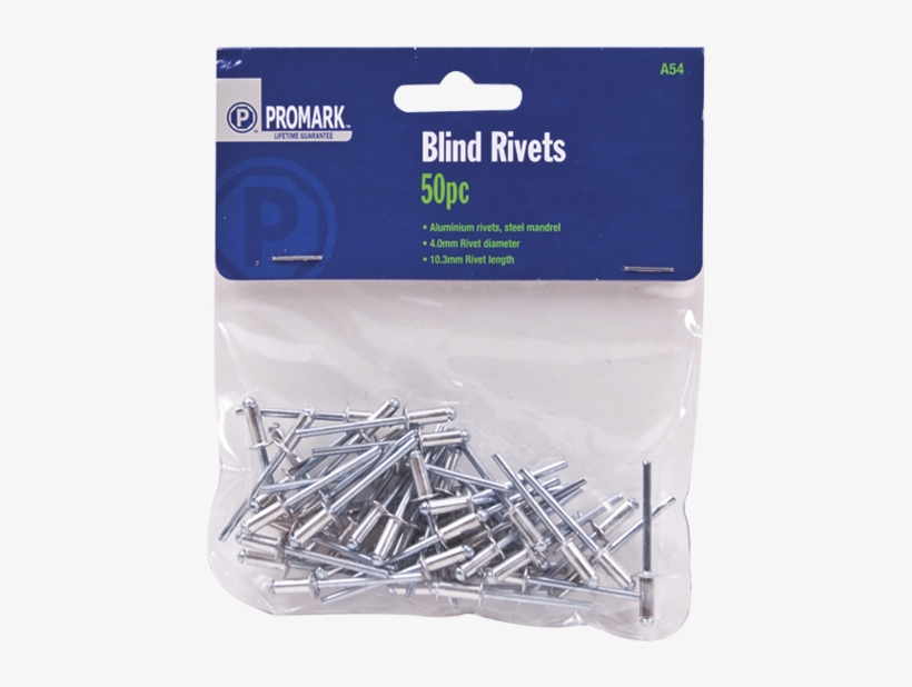 Promark Blind Rivets Alum - Rivet, transparent png #6329187