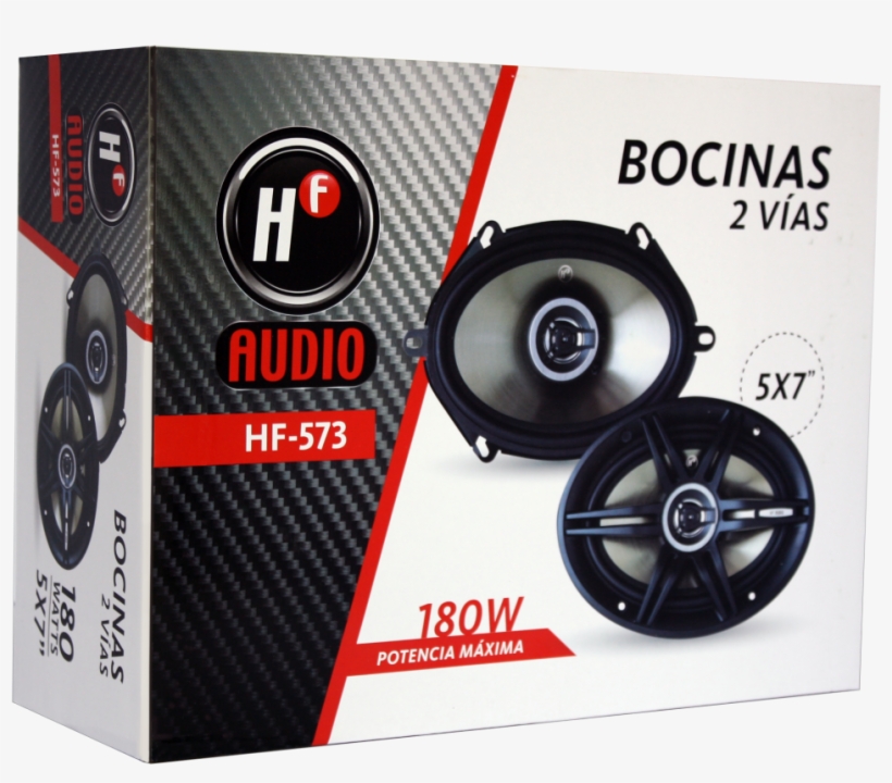 Bocinas Hf 2 Vias 5×7″ Hf-573 - Subwoofer, transparent png #6329632