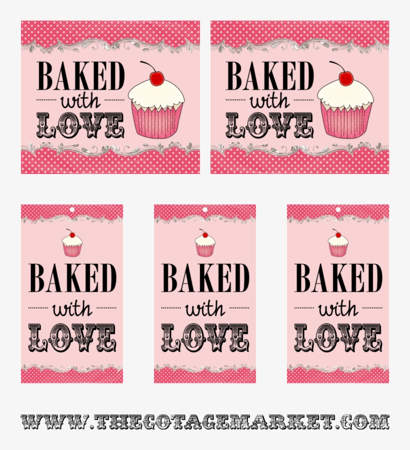 Cute Tag When Giving My Baked Goods - Cupcake, transparent png #6329690