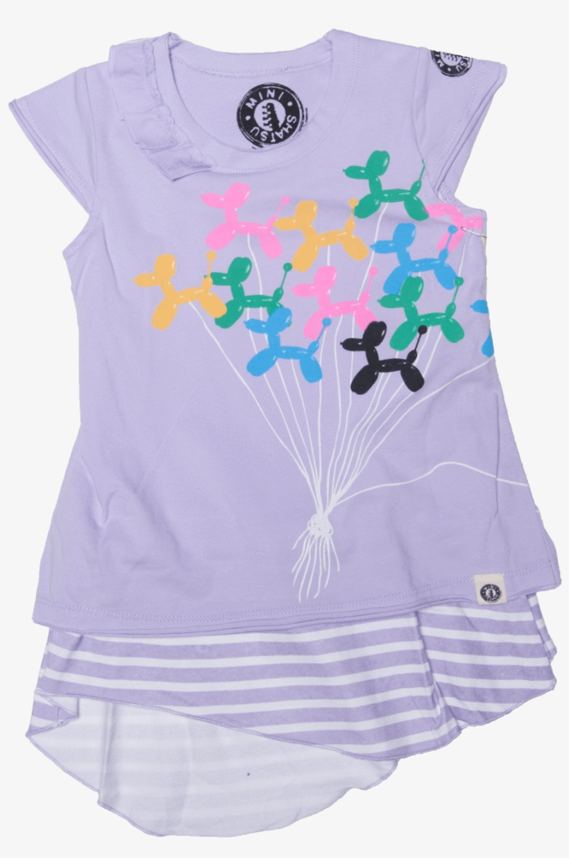 Mini Shatsu Balloon Dog Dress - Dress, transparent png #6330423