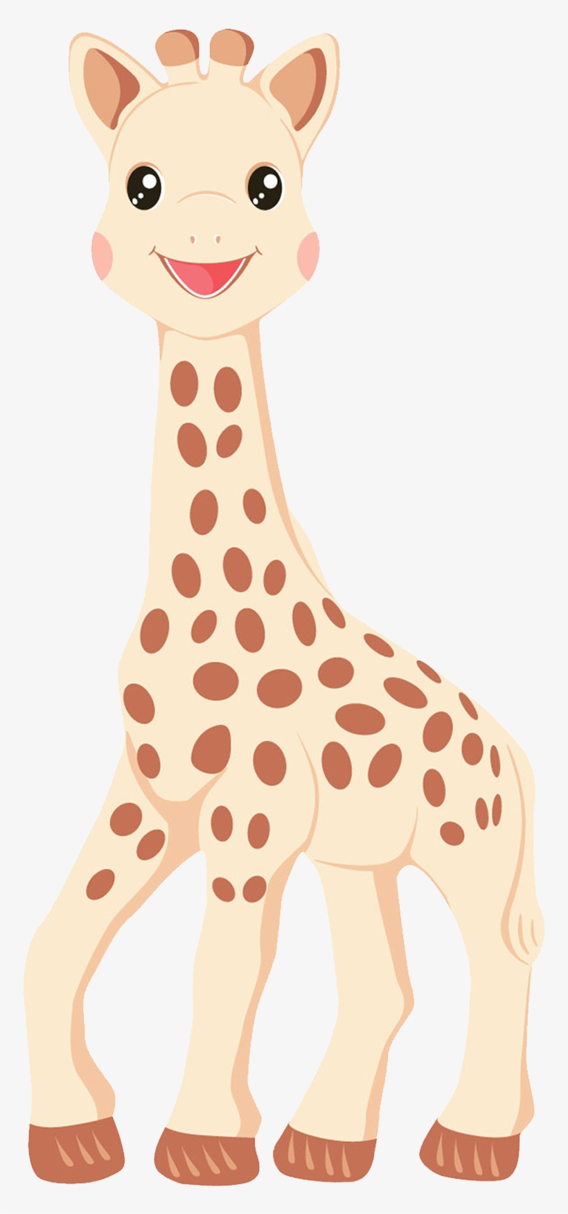 Sophie The Giraffe Balloon Animal Png Sophie The Giraffe - Roommates Nursery Wall Stickers Giant Sophie The Giraffe, transparent png #6330590