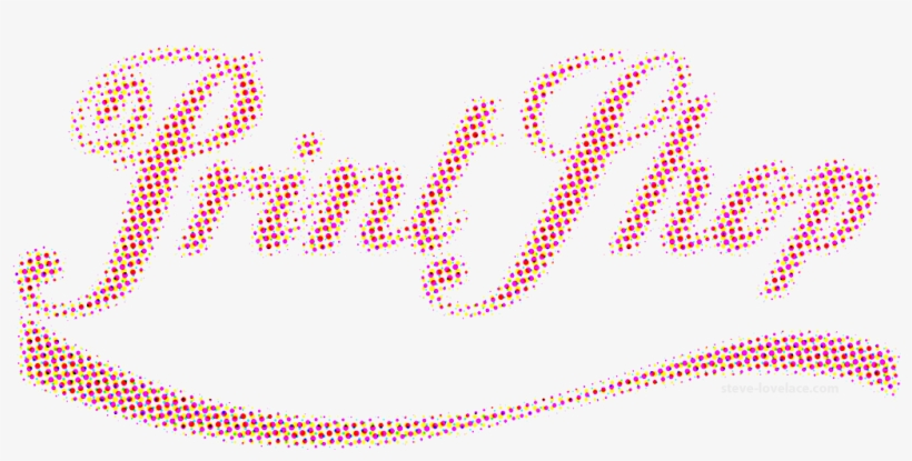 Print Shop Coca-cola Halftone - Printing, transparent png #6330750