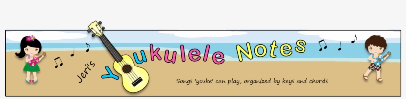 Jeri's Youkulele Notes - Song, transparent png #6330751
