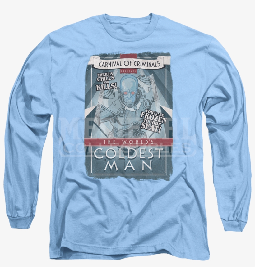 Carnival Of Criminals Mr Freeze Long Sleeve Shirt - Nurse Jackie Dark Medical Satire Comedy Tv Series Logo, transparent png #6330849