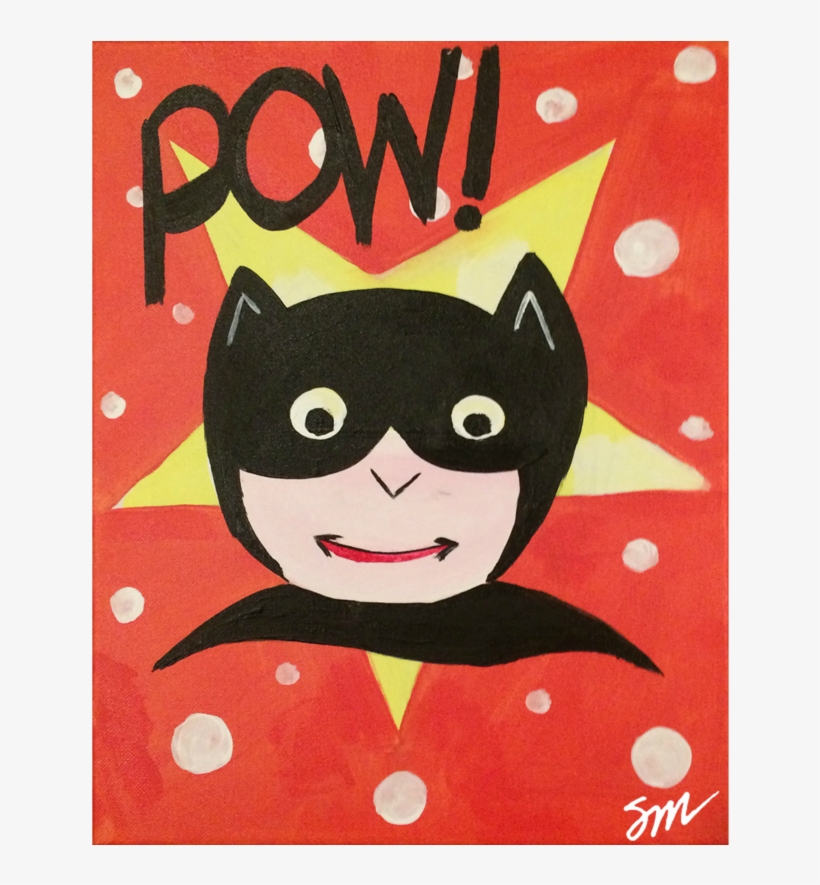 “batman Pow” - Batman, transparent png #6331342