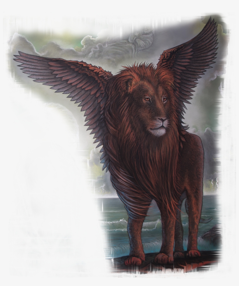 Lion With Eagle's Wings, transparent png #6331776