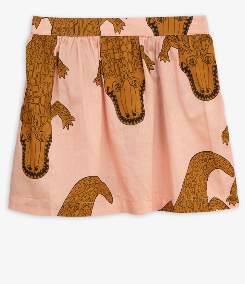Croco Woven Skirt - Skirt, transparent png #6332930