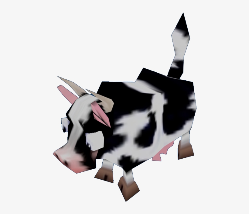 Download Zip Archive - Earthworm Jim 3d Cow, transparent png #6333495