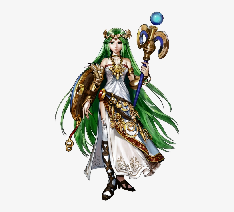 Palutena Ssb3mthin - Palutena Super Smash Bros Png, transparent png #6333806