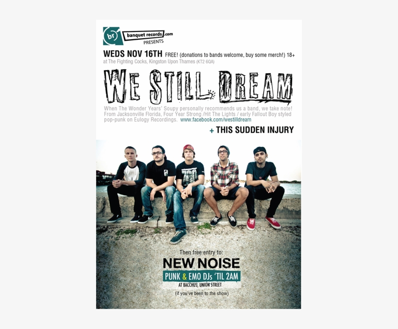 We Still Dream / This Sudden Injury - We Still Dream, transparent png #6333962