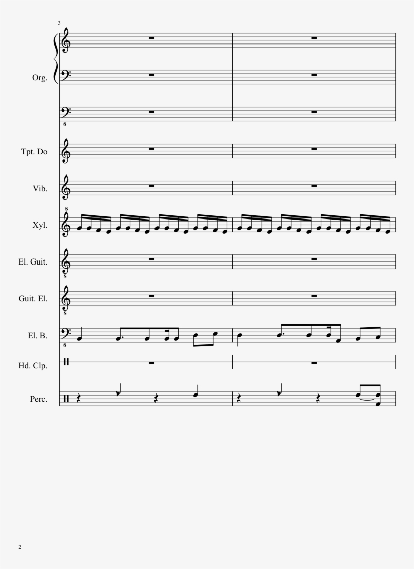 Use Your Head Sheet Music 2 Of 36 Pages - Music, transparent png #6333963