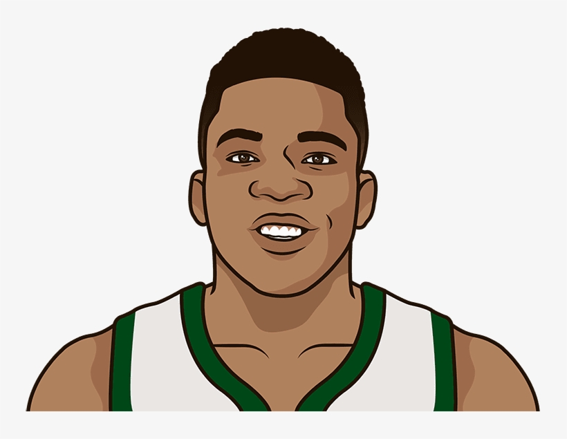 Giannis Antetokounmpo Has Four 30 Point Games Already, - Giannis Antetokounmpo Cartoon, transparent png #6333965