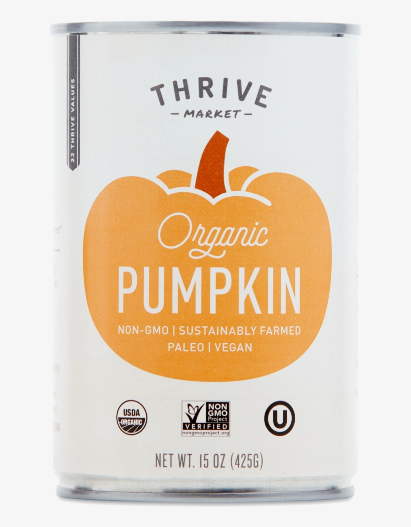 Each Batch Of Our Organic Pumpkin Is Made From Sustainably - Thrive Market, transparent png #6334118