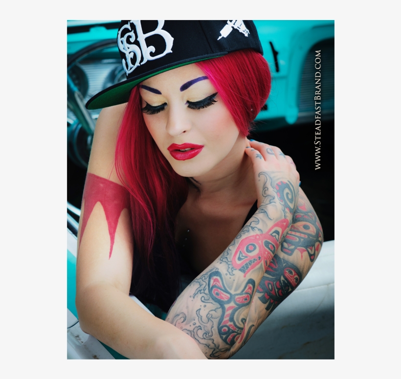 Anita Joy Tattoo Girls, Girl Tattoos, Pin Up Tattoos, - Girl, transparent png #6334479