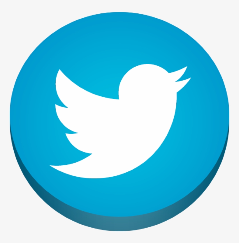Stay In Touch - Circle Twitter Logo Png, transparent png #6335389