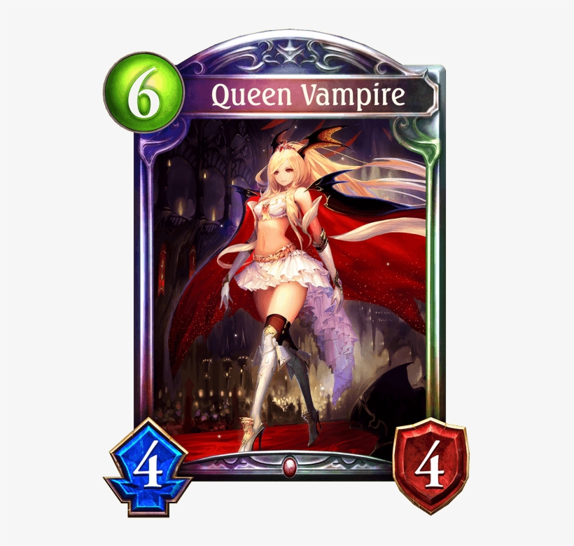 Unevolved - Shadowverse Queen Vampire Evolved, transparent png #6336284