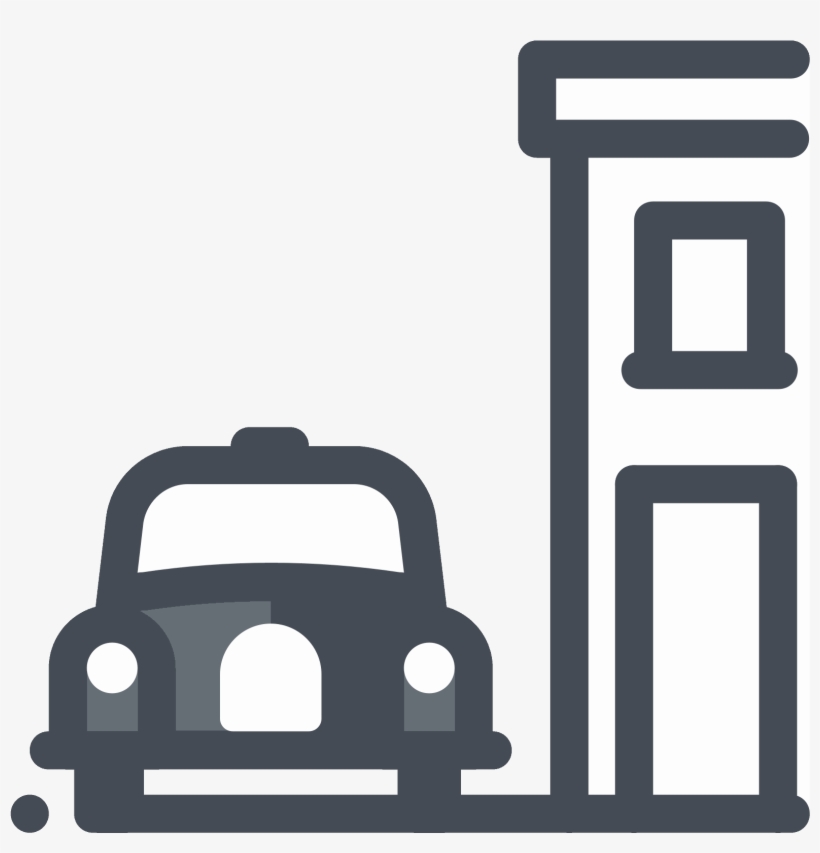 Taxi Office Icon - Car, transparent png #6336481