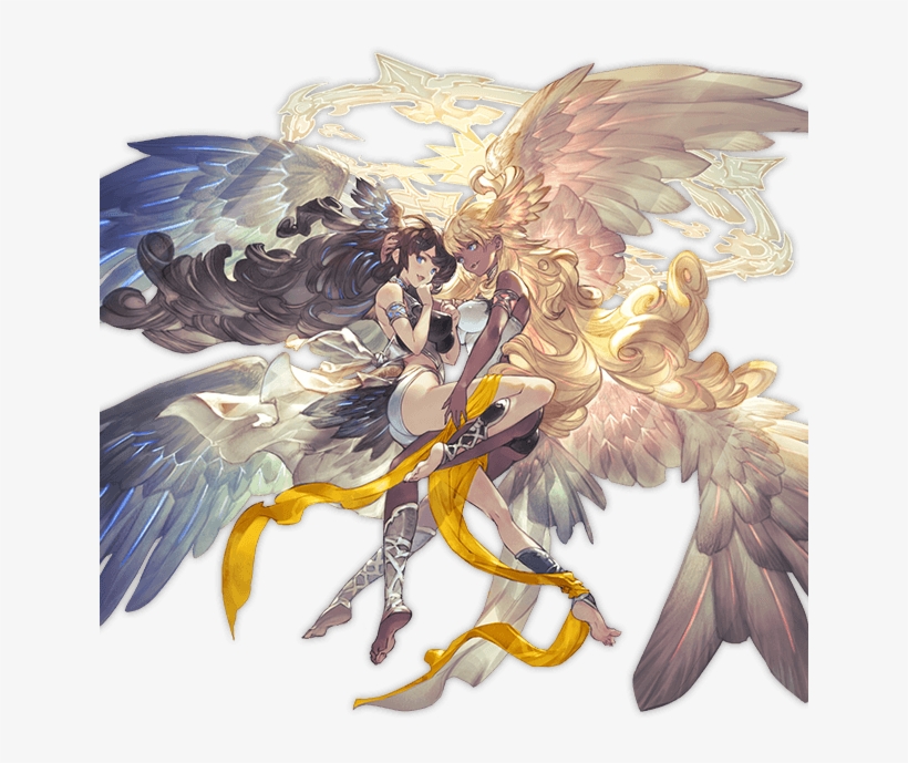 Granblue Sandalphon グランブルーen On Twitter Sandalphon - Halluel And Malluel, transparent png #6336953