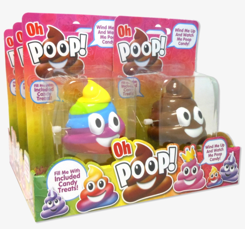 Oh Poop Candy Dispenser, transparent png #6337021