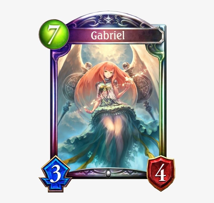 Gabriel - Shadowverse Card, transparent png #6337079