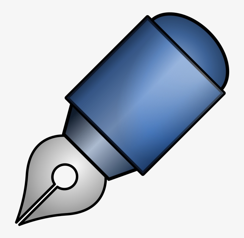 Medium Image - Vektor Gambar Pena, transparent png #6337145