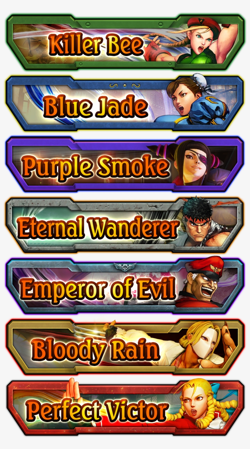 Sfv Collab Upcoming Flairs - Cartoon, transparent png #6337149