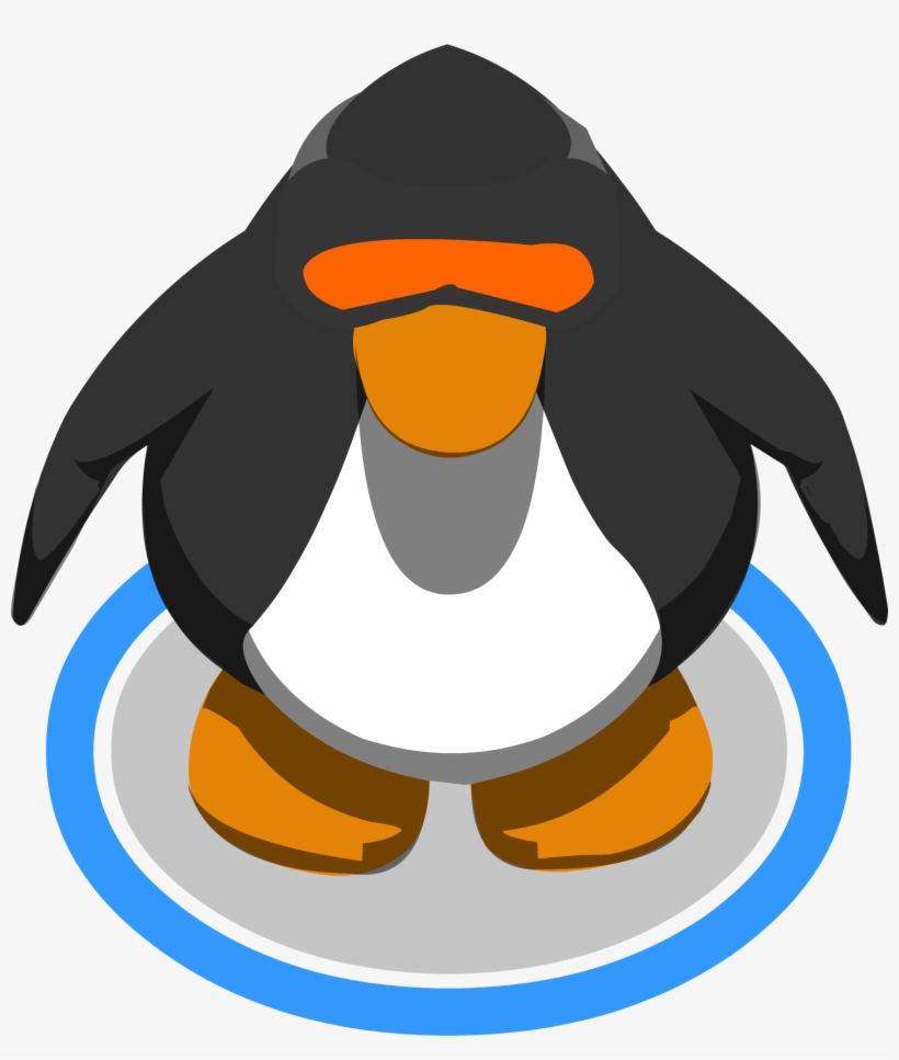 Ski Goggles Ig - Club Penguin Penguin Sprite, transparent png #6337704