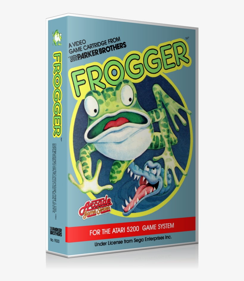 Atari 5200 Frogger 2 Game Cover To Fit A Ugc Style - Frogger [atari 5200], transparent png #6337760