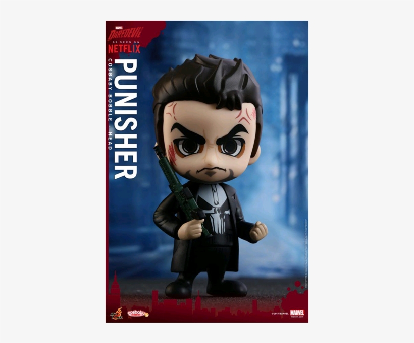 Daredevil - Punisher Cosbaby - Daredevil Season 2 - Cosbaby Figure (punisher), transparent png #6337762