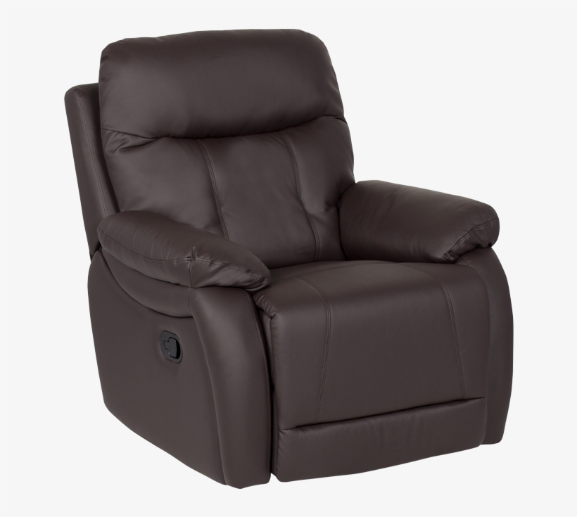 Leather Recliner Sofa 1-seater Eros - Mechanism, transparent png #6338362