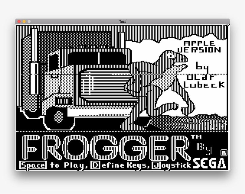 Frogger - Frogger Apple Ii, transparent png #6338534