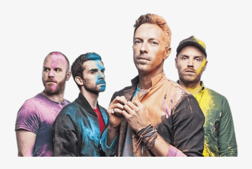 Chris Martin With Coldplay Spray Paint Shoot - Transparent Coldplay Logo Png, transparent png #6339457