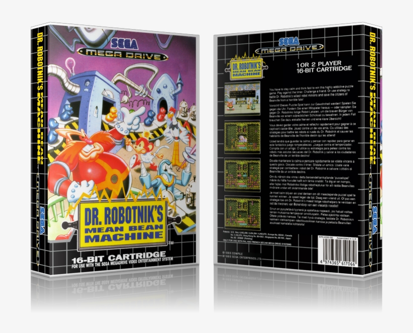 Robotnik's Mean Bean Machine Sega Megadrive Replacement - Dynamite Duke (master System), transparent png #6340097