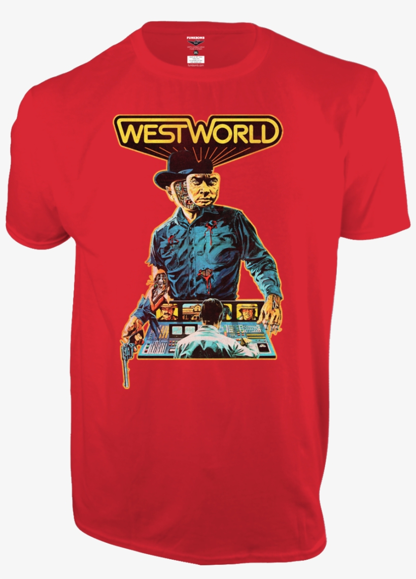Yul Brynner Westworld Men's T Shirt - Outkast, transparent png #6341091