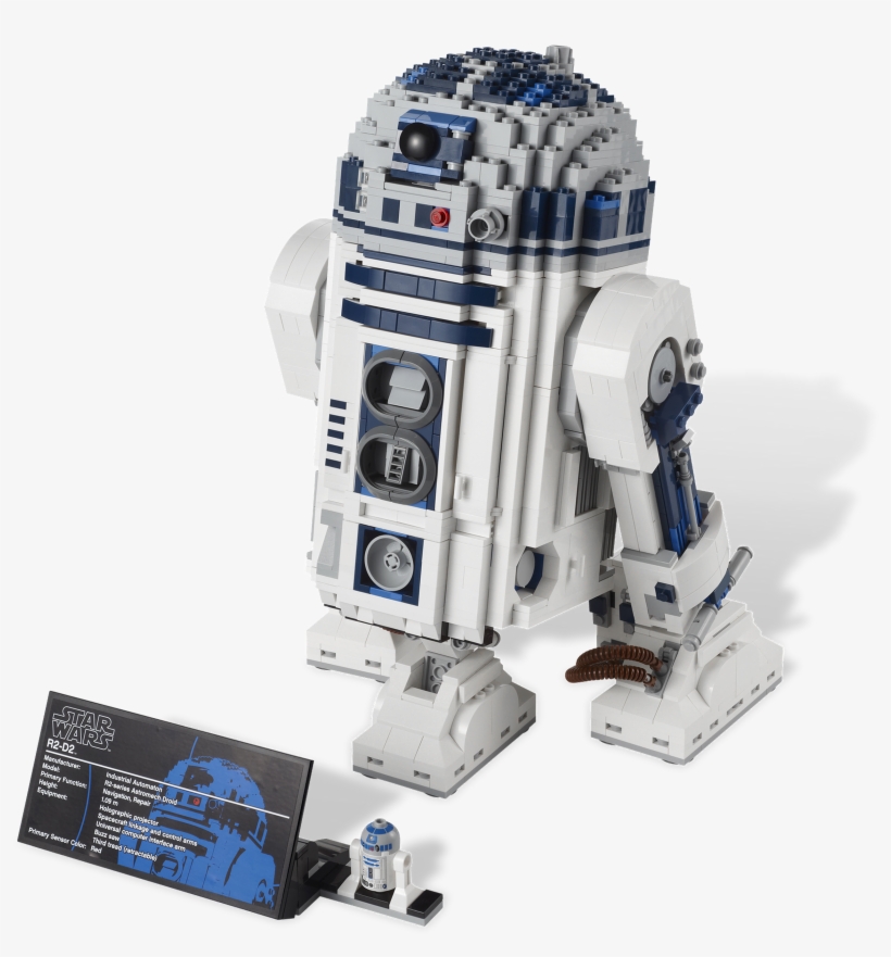 Star Wars Lego - Lego Star Wars R2-d2 Ultimate Collector Series 10225, transparent png #6341185