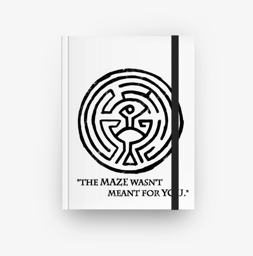 Caderno The Maze - Westworld Poster Maze, transparent png #6341358