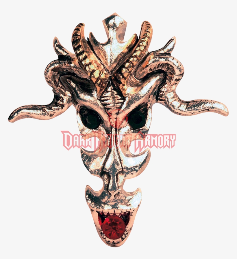 Dragon Skull Necklace - "dragon Skull Necklace", transparent png #6341360
