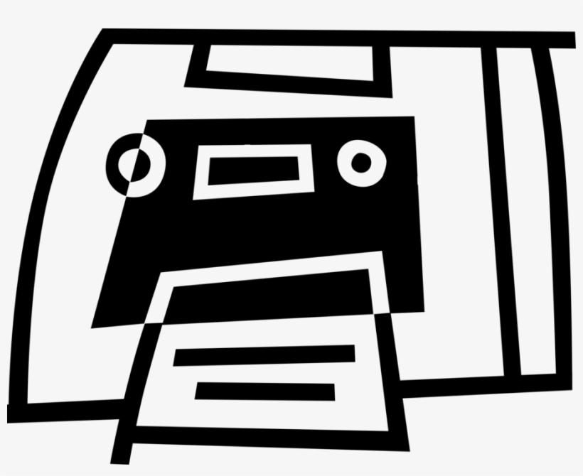 Vector Illustration Of Cassette Tape Audio Cassette, transparent png #6342181