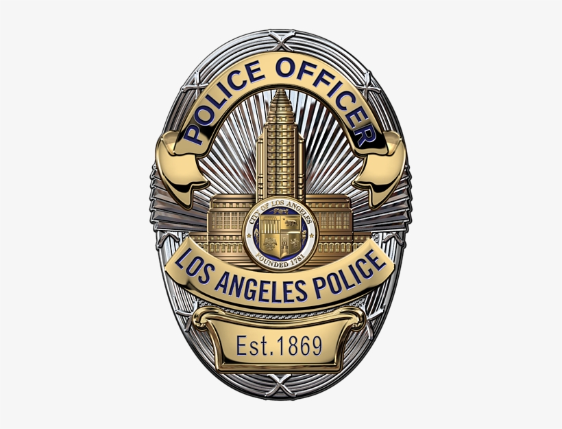Click And Drag To Re-position The Image, If Desired - Los Angeles Police Department Badge, transparent png #6342186